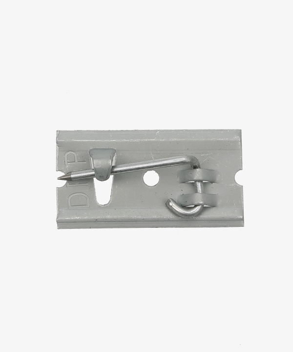 Preview: Trägerblech mit Nadelsystem für 2er Feldspange, Miniatur